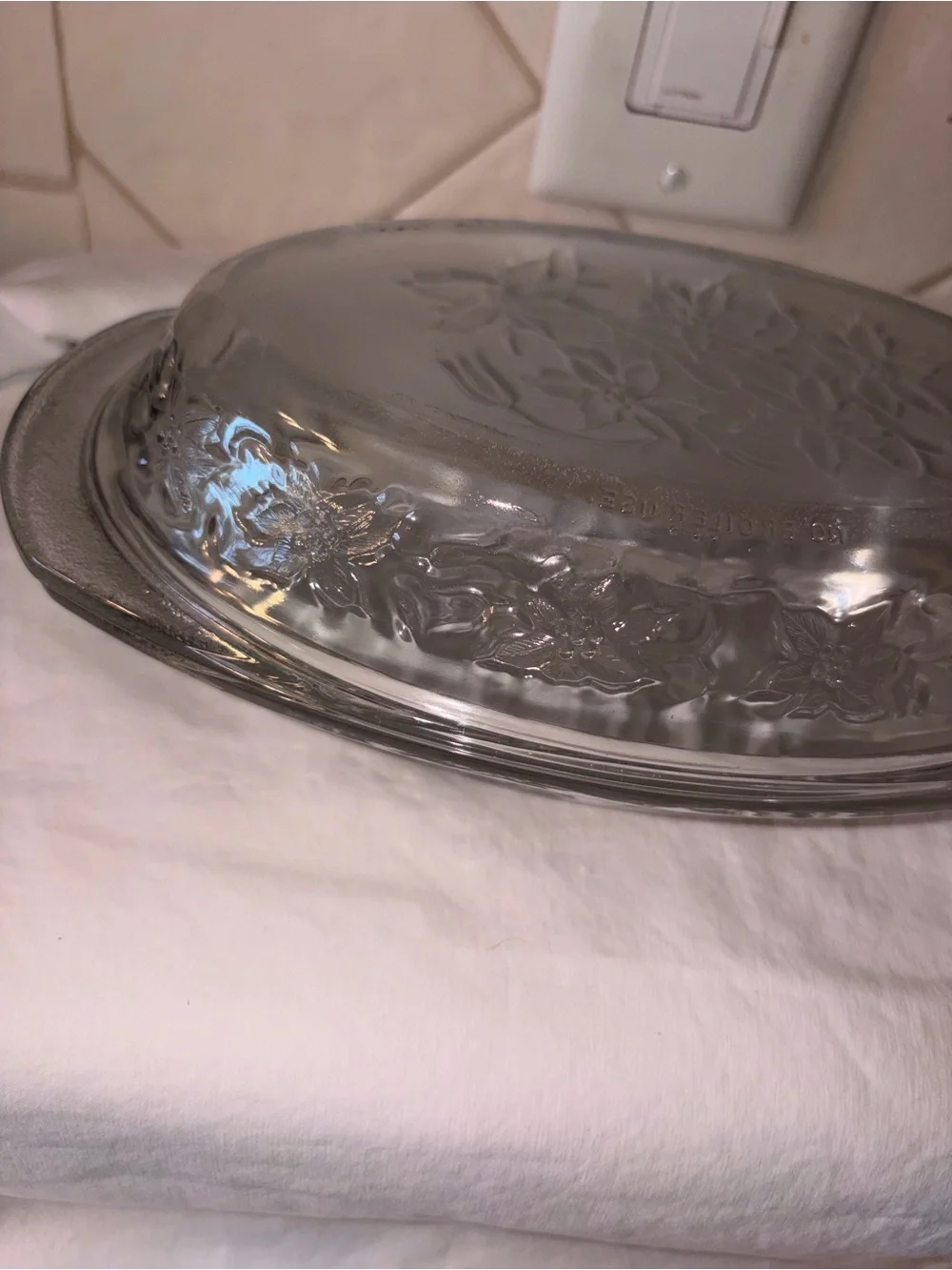 Like new disc Princess House Fantasia set of 4 Individual Casserole dishes